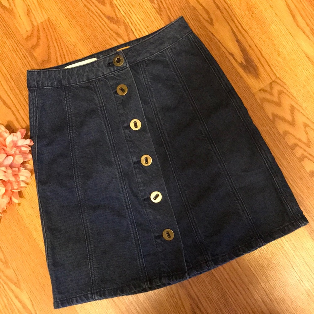 NWOT Anthropology Denim  Pilcro Skirt